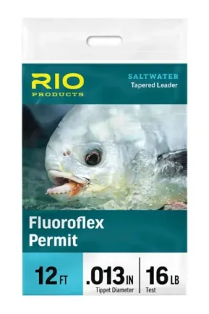 Rio Fluoroflex Permit Leader 12ft - 20lb Dernier Modèle