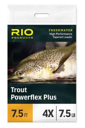 RIO Powerflex Plus Leaders 12' - 3X 9lb Meilleur Prix