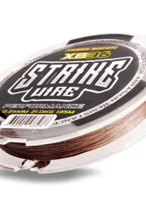 Strike Wire Performance 836 0,26mm/21kg -135m, Timber Brown Seulement Aujourd'hui