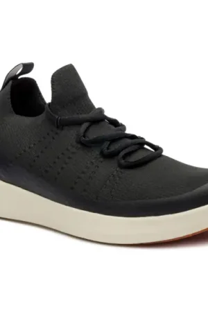 Grundéns Sea Knit Boat Shoe Black - 8/41 Achetez Aujourd'hui