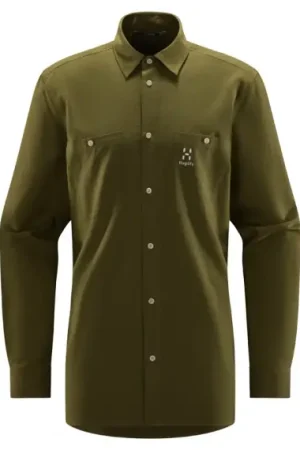 Commande En Gros Haglöfs Curious Hemp Shirt Men Olive Green - L