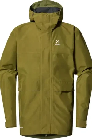 Offre Limitée Haglöfs Reed GTX Parka Men Olive Green - XXL
