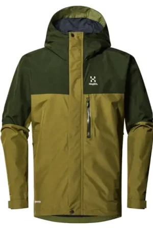 Certifié Haglöfs Lark GTX Jacket Men Olive Green/Seaweed Green - XL