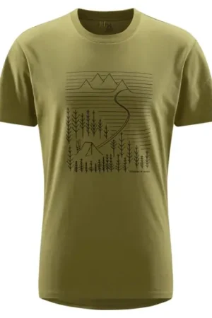 Bon Plan Haglöfs Camp Tee Men Olive Green - XL