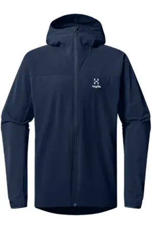 Haglöfs Move Softshell Hood Men Tarn Blue - M Offre Exclusive