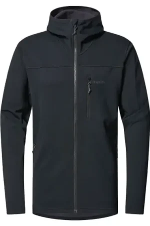 Commander Vite Haglöfs Rosson Mid Hood Men True Black - M