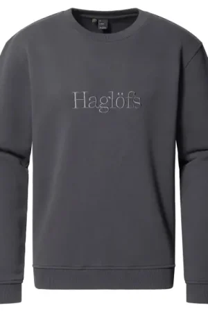 Haglöfs Crewneck Men True Black - XL Dernier Modèle