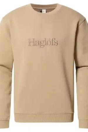 Haglöfs Crewneck Men Oak Brown - S Quantité Limitée