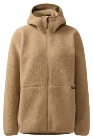 Haglöfs Funäs Pile Hood Women Oak Brown - XL Nouvel Arrivage