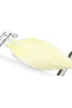 Whiting Spey Hackle Cape Silver - White Usine Directe