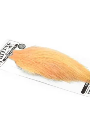 Bon Plan Whiting Spey Hackle Cape Silver - Salmon Pink