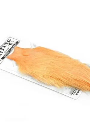 Whiting Spey Hackle Hen Cape White Jusqu'à Épuisement Des Stocks