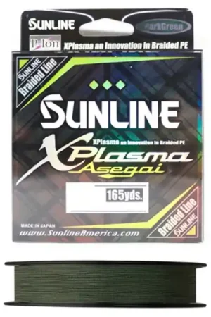 Prix Bas Sunline XPlasma Asegai Dark Green 150m - 0.382mm