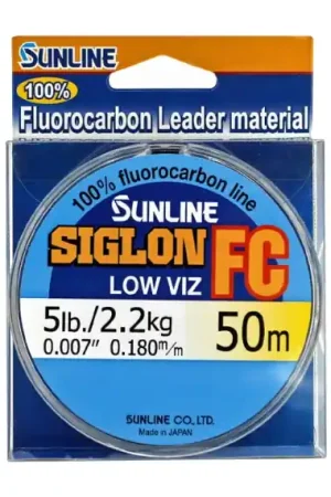 Sunline Siglon FC 100% Clear 50m 61lb 0,7mm Réduction