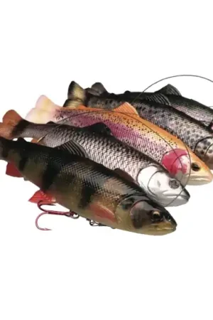 Authentique Savage Gear 4D Line Thru Pulsetail Trout 20cm 102g SS Chub