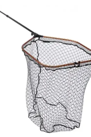 Savage Gear Pro Tele Folding Net Rubber X-Large Mesh L (65x50cm) Petit Prix