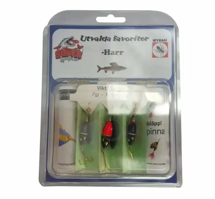 Réduction Myran utvalda Favoriter Harr 3-pack