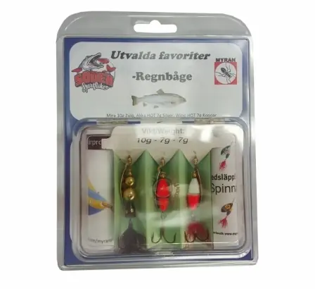 Top Vente Myran Utvalda Favoriter Regnbåge 3-Pack