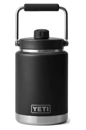 Yeti Rambler 0.5G/1,9L Jug 2.0 - Black Usine Directe