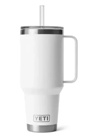 Yeti Rambler 42 Oz Straw Mug - White Offre Limitée