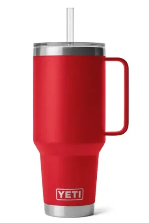 Yeti Rambler 42 Oz Straw Mug - Rescue Red Acheter Direct
