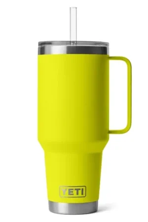 Promotion Saisonnière Yeti Rambler 42 Oz Straw Mug - Firefly Yellow