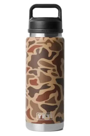 Marque Yeti Rambler 26 Oz Bottle Chug - Wetlands Camo