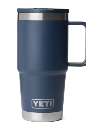 Yeti Rambler 20 Oz Travel Straw Mug - Navy Authentique