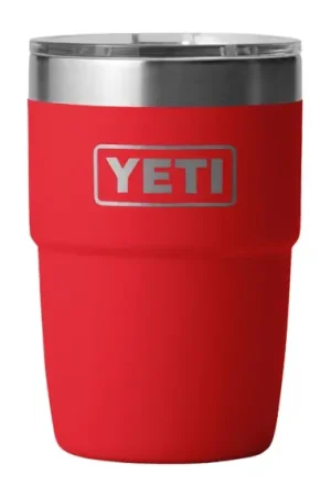 Yeti Rambler 8 Oz Stackable Cup Ceramic - Rescue Red Certifié