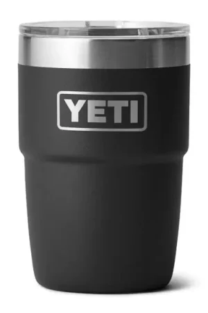 Petit Prix Yeti Rambler 8 Oz Stackable Cup Ceramic - Black