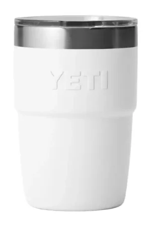 Yeti Rambler 8 Oz Stackable Cup Ceramic - White Offre Du Jour