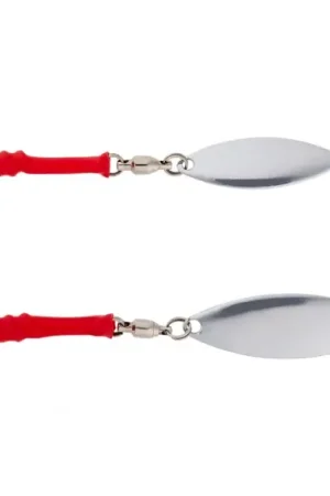 Acheter Direct Savage Gear Screwin Spin Teaser S Silver Red (3-pack)