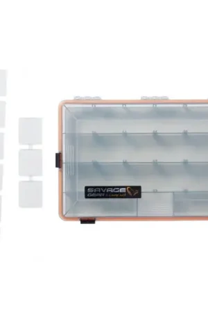 Acheter En Ligne Savage Gear WP Lurebox 5B Smoke 35.5x23x5cm
