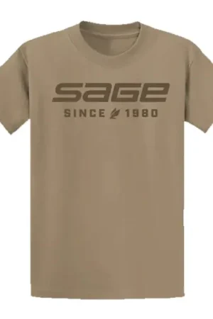 Populaire Sage Since 1980 T-shirt Sand - XXL