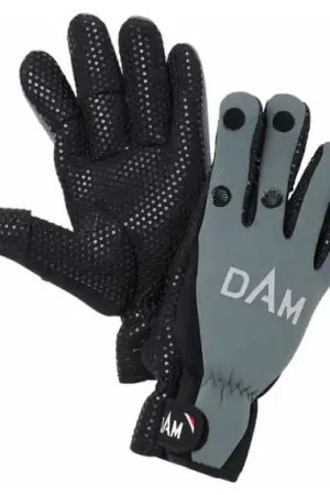 DAM Neoprene Fighter Glove, Black/Grey - L Solde