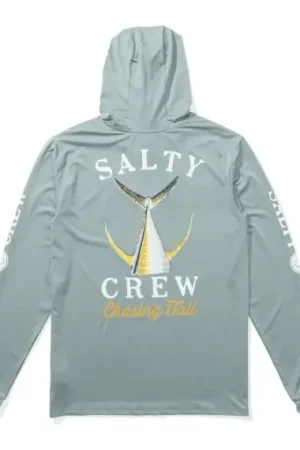 Nouvelle Collection Salty Crew Tailed Hood Sunshirt Mackerel - M