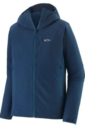 Promotion Patagonia M's R1 TechFace Fitz Roy Trout Hoody, Tidepool Blue - S