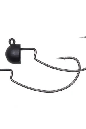 Savage Gear Tungsten EWG Ned Head Matt Black #4/0 (2-pack) - 3.5g Réduction