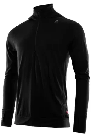 Aclima LightWool 140 Hoodie M's Jet Black - S Populaire