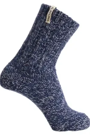 Seulement Aujourd'hui Aclima Norwegian Wool Socks Grey/ Navy - 40-45