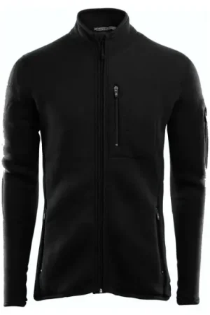 Aclima FleeceWool Jacket M's Jet Black - L Bon Marché