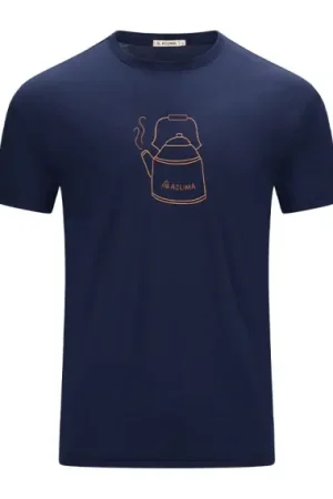 Aclima LightWool 140 Classic Tee Kettle M's Navy Blazer - M Offre Exclusive