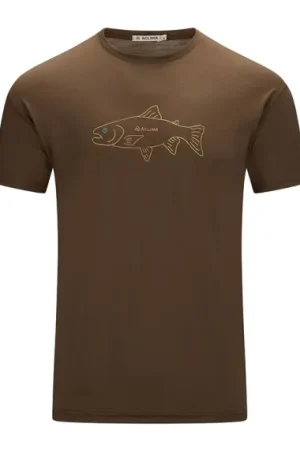 Aclima LightWool 140 Classic Tee Salmon M's Dark Earth - XXL Nouveauté
