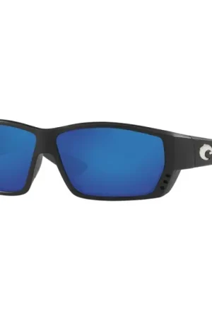 Acheter En Ligne Costa Tuna Alley 11 Matte Black Blue Mirror 580P