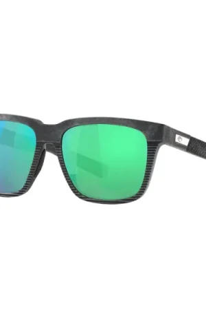 Costa Pescador 00G Net Gray W/Gray Rubber Green Mirror 580G Expédié Aujourd'hui