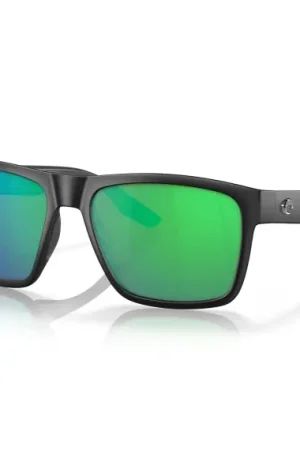 Costa Paunch XL Matte Black Green Mirror 580P Meilleur Prix