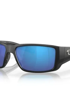 Vente Directe Costa Blackfin Pro Matte Black - Blue Mirror 580G