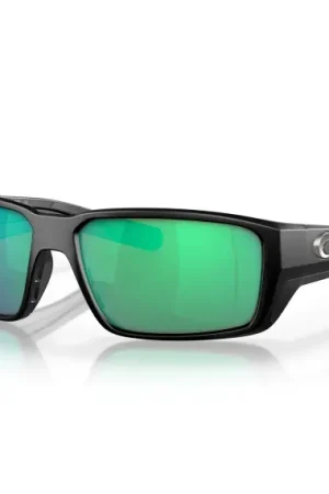 Petit Prix Costa Fantail Pro Matte Black - Green Mirror 580G