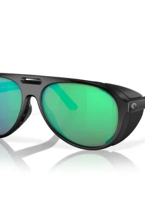 Nouvel Arrivage Costa Grand Catalina Matte Black - Green Mirror 580G