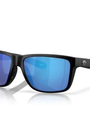 Achetez Aujourd'hui Costa Broadbill II Matte Black - Blue Mirror 580G
